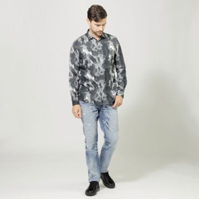 【ＰＲＩＭＡ　ＣＯＬＬＥＣＴＩＯＮ】スモークプリントシャツ（Ｍ１Ｍ４９４９６＿＿）