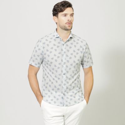EPOCA UOMO (Men)/エポカ ウォモ ペイズリープリントシャツ(M1M79349__)