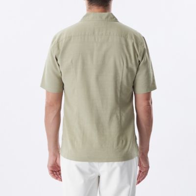 Safari Lounge別注】半袖リネンストレッチシャツ