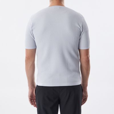 ウォッシャブルワッフルニットＴシャツ（Ｍ１Ｎ１１５１３＿＿）