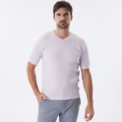 ウォッシャブルワッフルニットＴシャツ（Ｍ１Ｎ１１５１３＿＿）