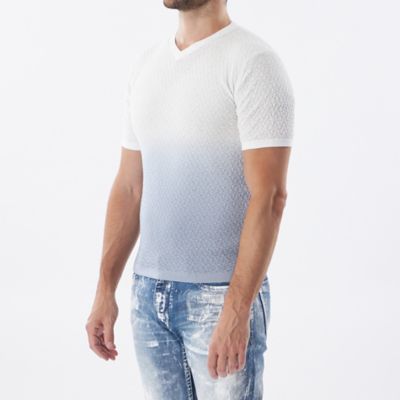 【ＰＲＩＭＡ　ＣＯＬＬＥＣＴＩＯＮ】Ｖネックショートスリーブグラデーションニット（Ｍ１Ｎ１１５９６＿＿）