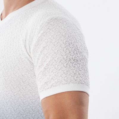 【ＰＲＩＭＡ　ＣＯＬＬＥＣＴＩＯＮ】Ｖネックショートスリーブグラデーションニット（Ｍ１Ｎ１１５９６＿＿）