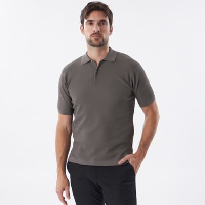 ＜EPOCA UOMO (Men)＞ウォッシャブルニットポロシャツ（Ｍ１Ｎ１５５１４＿＿）