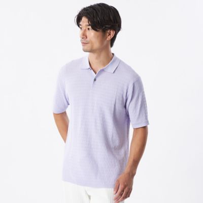 つらら！EPOCA UOMO エポカウォモ　ポロシャツ　46 M EPOCA UOMO エポカウォモ メンズ 半袖ポロシャツ カットソー 46