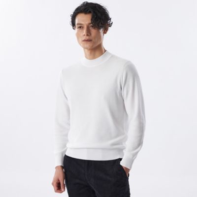 ＜EPOCA UOMO (Men)＞ミニマルモックネックニット（Ｍ１Ｎ２８６４２＿＿）