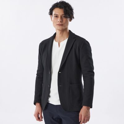 EPOCA UOMO (Men)/エポカ ウォモ【Safari Lounge別注】ポリエステルライトニットジャケット(M1N30670__) グレー08G コート・ジャケット【三越伊勢丹/公式】