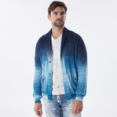 ＜EPOCA UOMO (Men)＞【ＰＲＩＭＡ　ＣＯＬＬＥＣＴＩＯＮ】グラデーションボーダーカーディガン（Ｍ１Ｎ３２５９７＿＿）