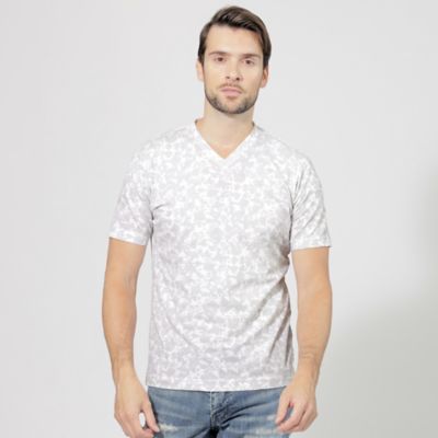 EPOCA UOMO (Men)/エポカ ウォモ グレンチェックかすれフラワーカットソー（Ｍ１Ｐ０１４３２＿＿）