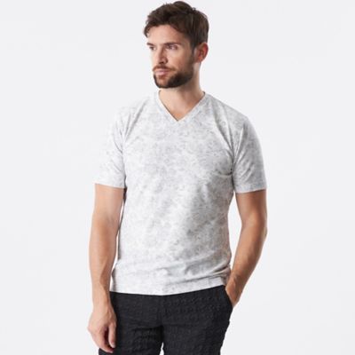 EPOCA UOMO (Men)/エポカ ウォモ メッシュシャドーボーダーカットソー（Ｍ１Ｐ０１５４７＿＿）