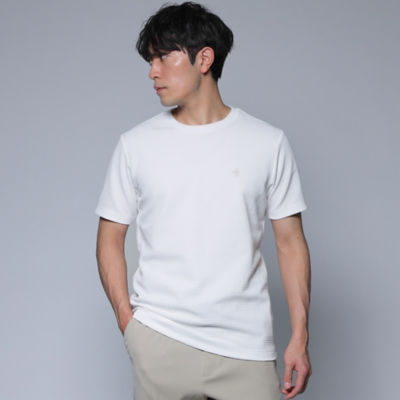 ＜EPOCA UOMO (Men)＞＊Ｓａｆａｒｉ５月号掲載＊ウェーブワッフルカットソー（Ｍ１Ｐ０３１１１＿＿）