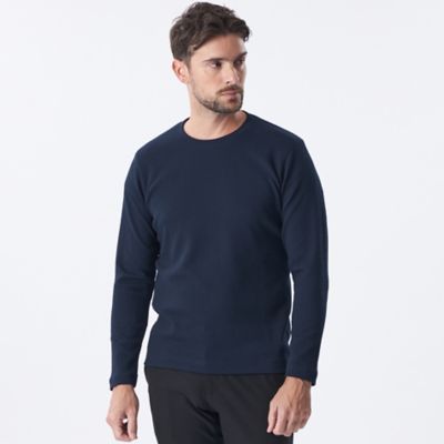 【SALE】EPOCA UOMO (Men)/エポカ ウォモ バイヤスグリッドロングT(M1P04531__) アオ トップス【三越伊勢丹/公式】