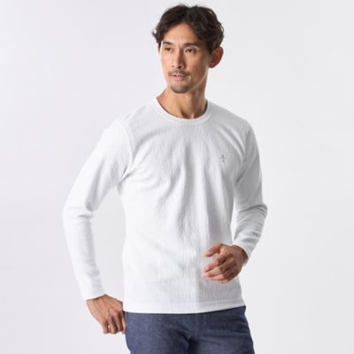 ＜EPOCA UOMO (Men)＞ラインブリスタージャカードカットソー（Ｍ１Ｐ０４６２２＿＿）