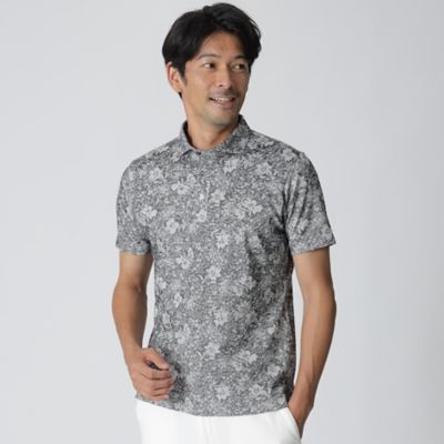 ＜EPOCA UOMO (Men)＞フラワープリント鹿の子ポロシャツ（Ｍ１Ｐ２０１２０＿＿）