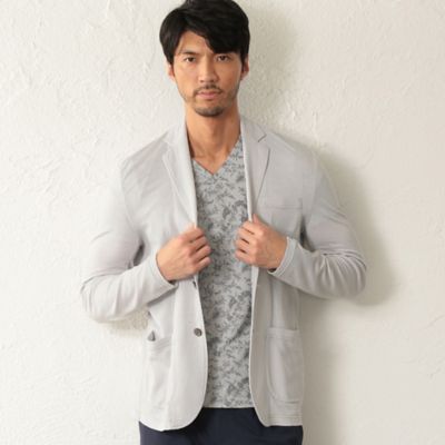 ＜EPOCA UOMO (Men)＞ハニカムジャージージャケット（Ｍ１Ｐ５０３２４＿＿）