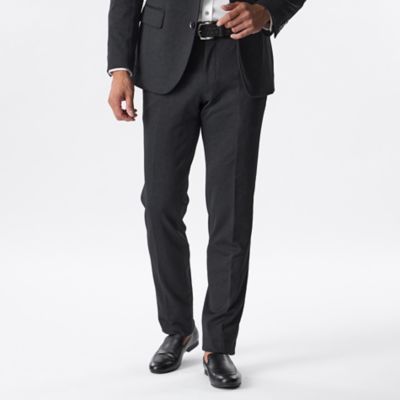 【新品未使用】EPoca Uomo スラックス ➕紺色2枚パンツ セットアップ対応】ミストウェーブジャージースラックス