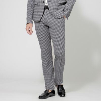 EPOCA UOMO (Men)/エポカ ウォモ 【PRIMA COLLECTION】【セットアップ】LANIFICIO ROMA千鳥プリントパンツ(M1R04396__)