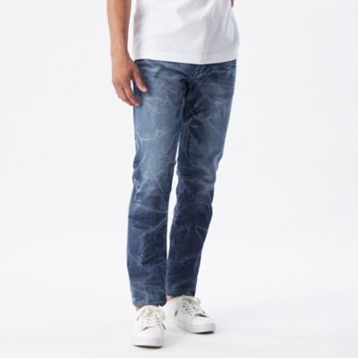 EPOCA UOMO (Men)/エポカ ウォモ リンクルストレッチデニムパンツ(M1R21601__) アオ27G パンツ・ズボン【三越伊勢丹/公式】