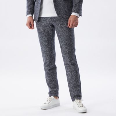 EPOCA UOMO (Men)/エポカ ウォモ【PRIMA COLLECTION】ミックスパターンパンツ(M1R50690__) アオ28G パンツ・ズボン【三越伊勢丹/公式】