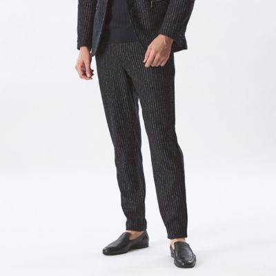 セットアップ対応】ストライプウールパンツ（M1R64616＿＿