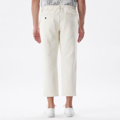 【ＰＲＩＭＡ　ＣＯＬＬＥＣＴＩＯＮ】【セットアップ着用可】スクエアジャカードクロップドパンツ（Ｍ１Ｒ６５５９９＿＿）