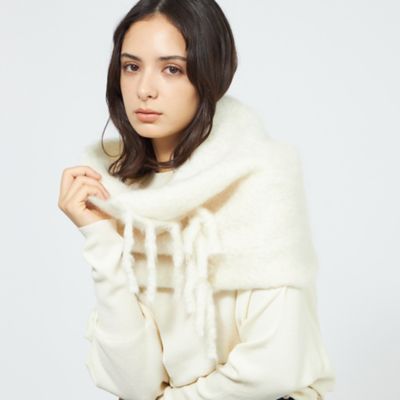 ＜EPOCA (Women)＞モヘヤシャギースヌード（Ｍ５７０３６０６＿＿）