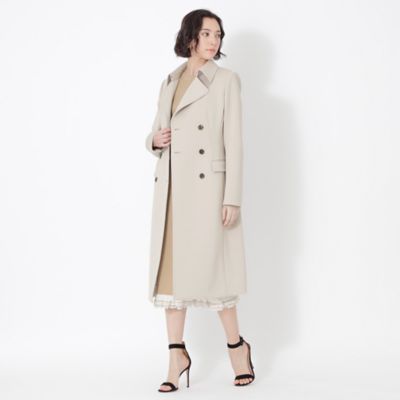 【美品】エポカ　ダンボールニット　ロング　コート　美シルエット　近年モデル ダンボールニット ロングコート（M5A03110＿＿） | EPOCA