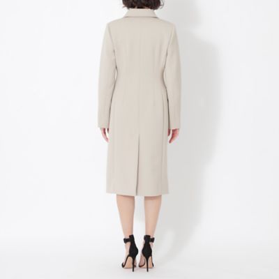 【美品】エポカ　ダンボールニット　ロング　コート　美シルエット　近年モデル ダンボールニット ロングコート（M5A03110＿＿） | EPOCA