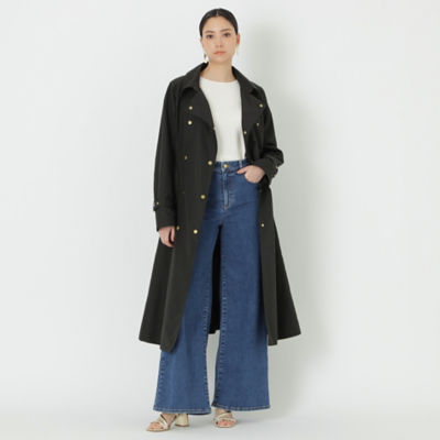 80周年記念アイテム】エレガントタフタ トレンチコート