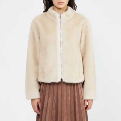 フェイクファーショートブルゾン（M5A14611＿＿） | EPOCA