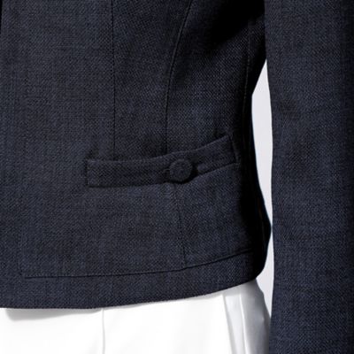 オックスストレッチ　ノーカラージャケット（Ｍ５Ｅ０１２０６＿＿）