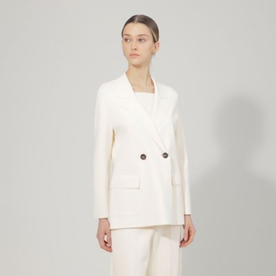 ＜EPOCA (Women)＞【Ｌａ　ｍａｇｌｉａ】　ダブルブレスト　ニットジャケット（Ｍ５Ｅ０５３１３＿＿）