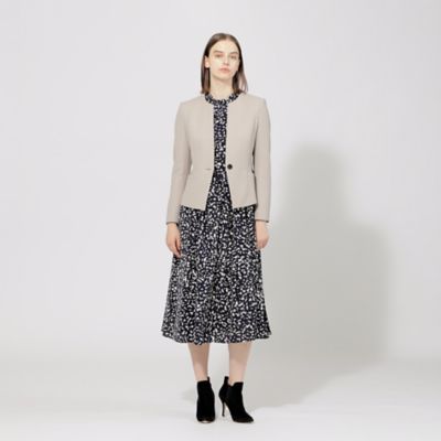 芸能人 愛用の通販 24 TWENTY FOUR Noble】 ノーカラージャケット ジャケット・アウター