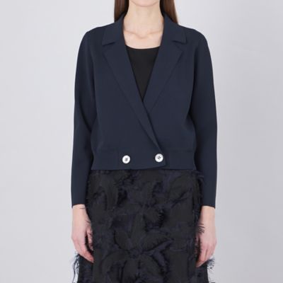 La maglia】 ショートニットジャケット