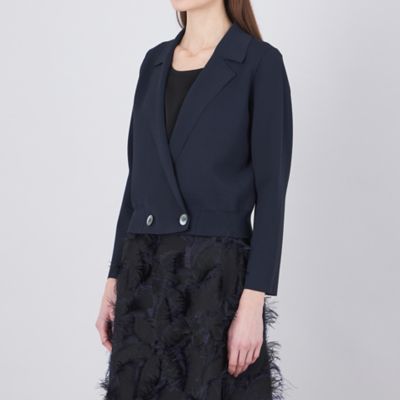 La maglia】 ショートニットジャケット
