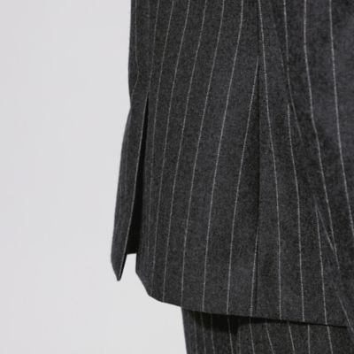 【ＥＰＯＣＡ　ＤＩ　ＢＡＳＥ】　コンパクトウールフラノ　スタンドカラージャケット　《ＷＥＢ＆一部店舗限定》（Ｍ５Ｅ１７４５９＿＿）