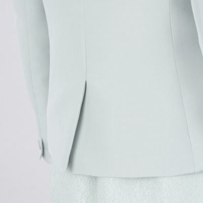 【ＥＰＯＣＡ　ＤＩ　ＢＡＳＥ】　ウールシルクダブルクロス　ノーカラージャケット　《ＷＥＢ＆一部店舗限定》（Ｍ５Ｅ２０５４０＿＿）