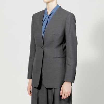 【ＥＰＯＣＡ　ＤＩ　ＢＡＳＥ】　ウールモヘヤ　ノーカラージャケット　《ＷＥＢ＆一部店舗限定》（Ｍ５Ｅ２１４２０＿＿）