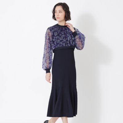【Ｌａ　ｍａｇｌｉａ】ニットドレス（Ｍ５Ｊ０１１０２＿＿）