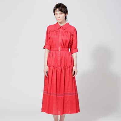 ＜EPOCA (Women)＞ライトコットン　シャツドレス【２０２３年春夏モデル】（Ｍ５Ｊ０２２０２＿＿）