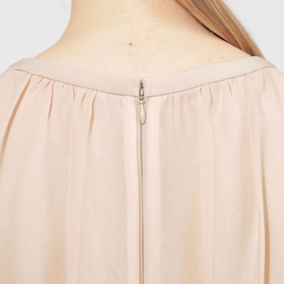 コンパクトダブルクロス　シフォンコンビドレス（Ｍ５Ｊ０２３００＿＿）