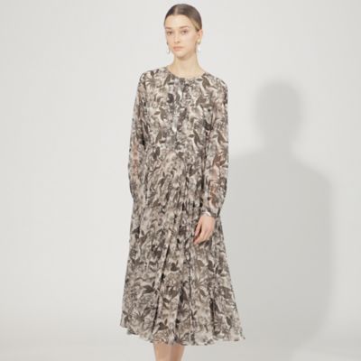 ＜EPOCA (Women)＞シアーフィオーレプリントドレス（Ｍ５Ｊ０４３１４＿＿）