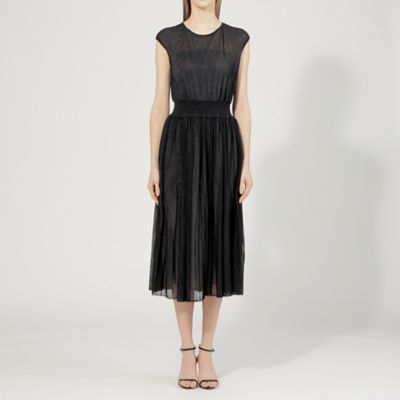 【ＥＰＯＣＡ　ＤＩ　ＢＡＳＥ】シアープリーツ　ニットドレス《ＷＥＢ＆一部店舗限定》（Ｍ５Ｊ０５３２０＿＿）