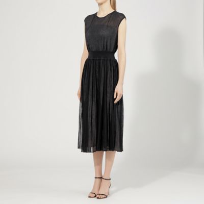 【ＥＰＯＣＡ　ＤＩ　ＢＡＳＥ】シアープリーツ　ニットドレス《ＷＥＢ＆一部店舗限定》（Ｍ５Ｊ０５３２０＿＿）