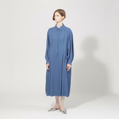 【ＥＰＯＣＡ　ＤＩ　ＢＡＳＥ】　ブライトツイル　シャツカラードレス　《ＷＥＢ＆一部店舗限定》（Ｍ５Ｊ０８４２２＿＿）