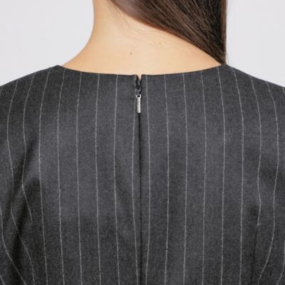 【ＥＰＯＣＡ　ＤＩ　ＢＡＳＥ】　コンパクトウールフラノ　カシュクールドレス　《ＷＥＢ＆一部店舗限定》（Ｍ５Ｊ１４４５９＿＿）