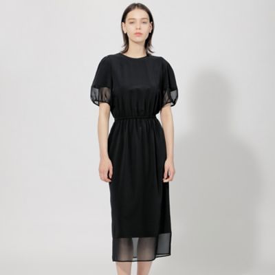 ＜EPOCA (Women)＞シアーコンビストレッチドレス（Ｍ５Ｊ１５３６４＿＿）