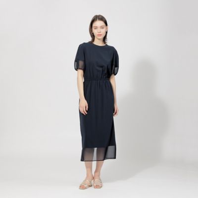 シアーコンビストレッチドレス（M5J15364＿＿） | EPOCA