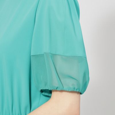 シアーコンビストレッチドレス（Ｍ５Ｊ１５３６４＿＿）