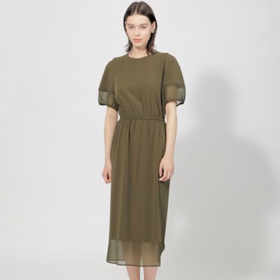 シアーコンビストレッチドレス（Ｍ５Ｊ１５３６４＿＿）